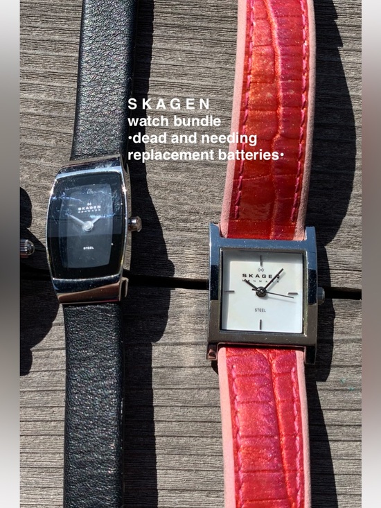 Skagen Accessories - ⭐️BUNDLE⭐️2 SKAGEN Brand Women’s Watches •as-is•dead•